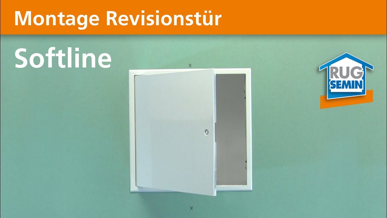 Montage Revisionstür Softline 22857 RUG SEMIN thumbnail